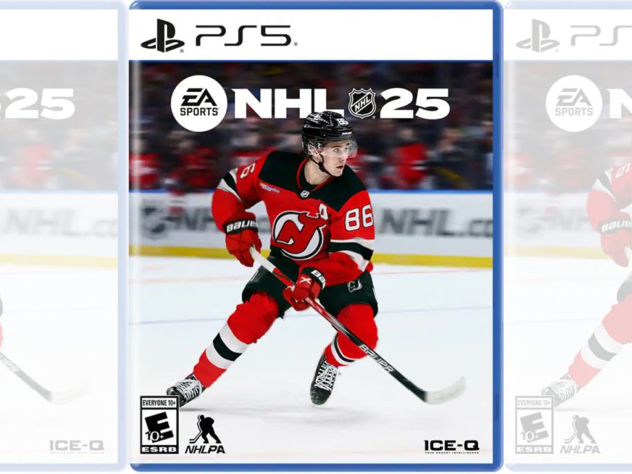 case of NHL 25 video game