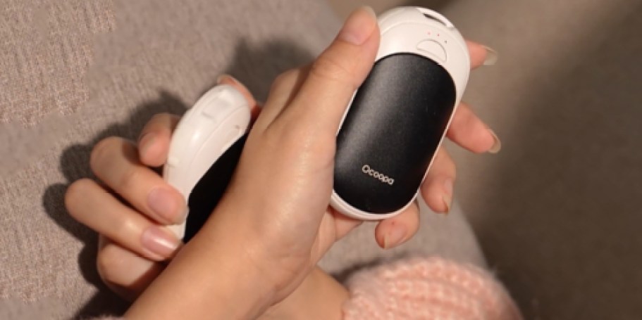Rechargeable Hand Warmers Set Only $11.99 on Amazon