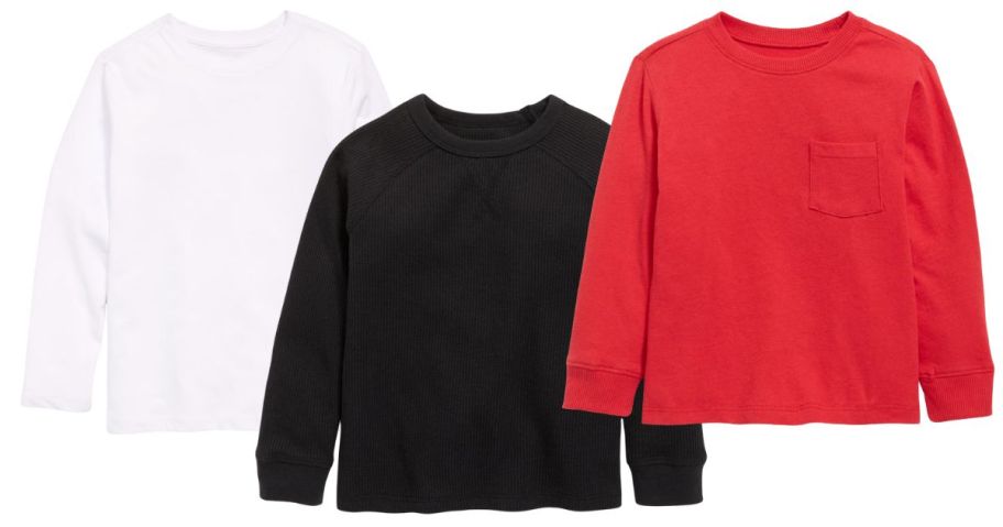 three boys old navy tees