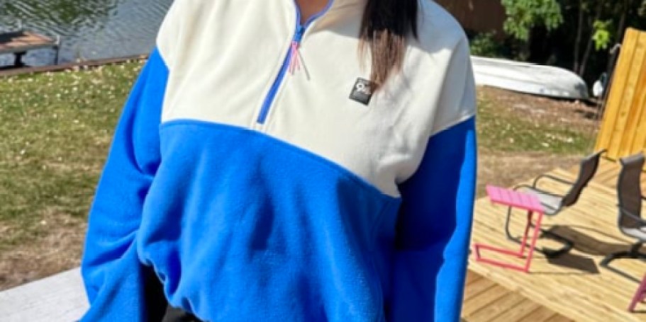 Old Navy Women’s Fleece Tops Just $10 & Fleece Pants $12