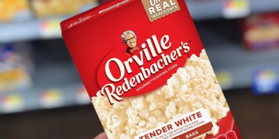 Orville Redenbacher’s Popcorn 36-Pack Just $15.52 Shipped on Amazon (Only 43¢ Per Bag!)