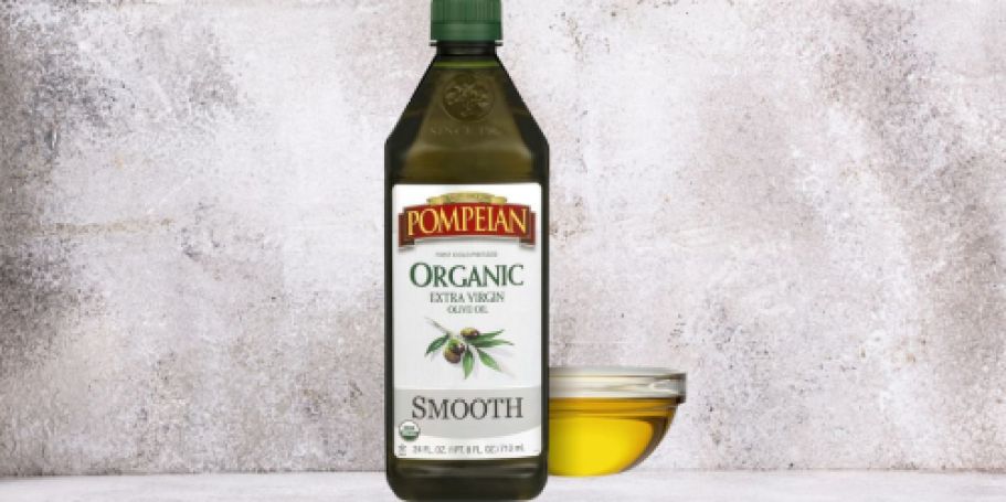 Pompeian Smooth Olive Oil 24oz Bottle Only $5.88 Shipped on Amazon