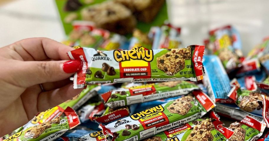 Quaker Chewy Granola Bars 20-Pack ONLY $2.59 on Target.com