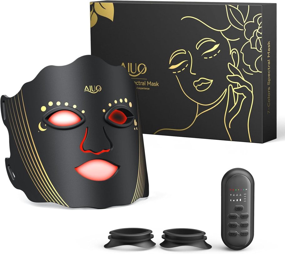 red light therapy mask