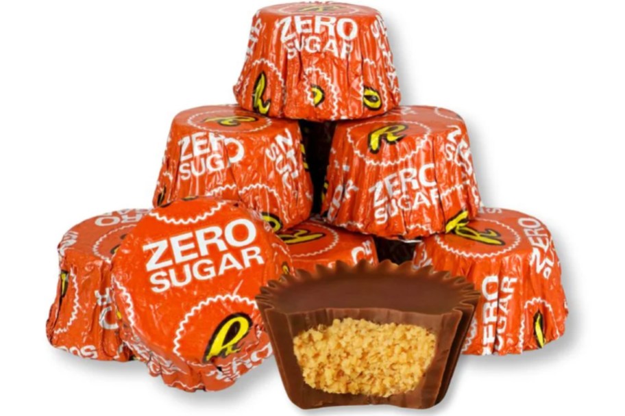 orange wrapped peanut butter cups