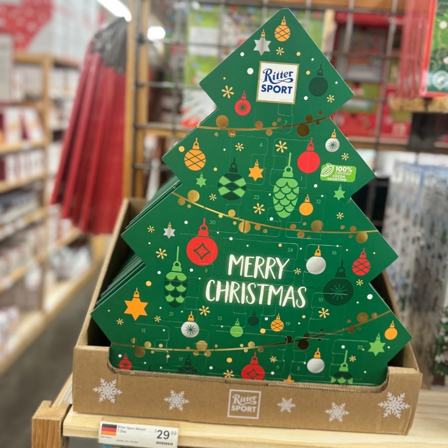 ritter sport chocolate advent calendar