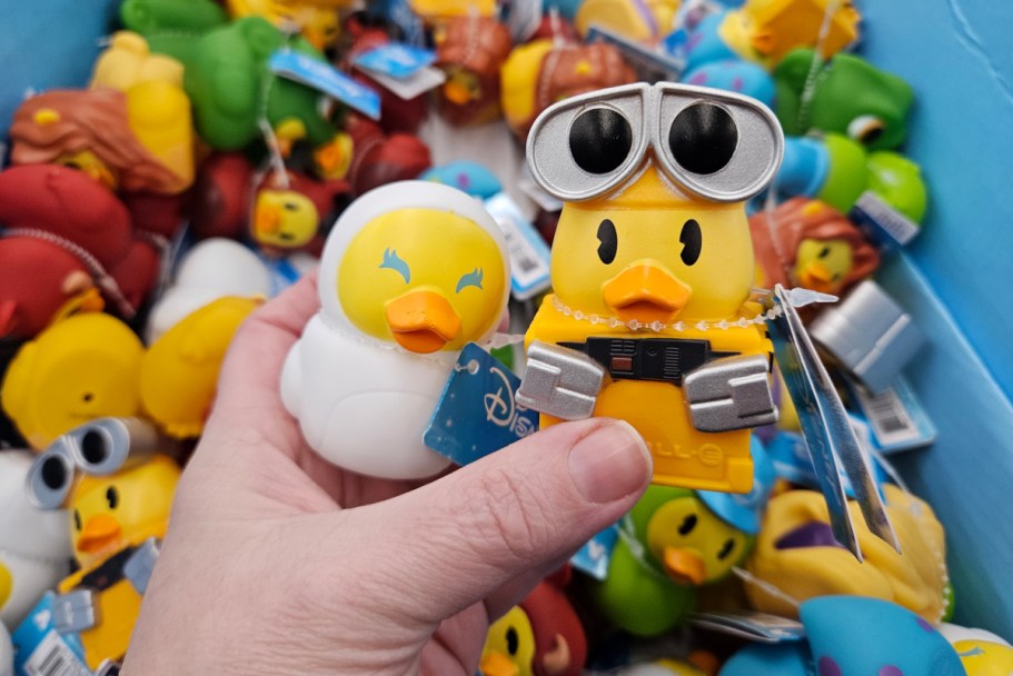 Disney Rubber Ducks Just $1.97 at Walmart (Wall-E, Rapunzel, Pumbaa, + More)