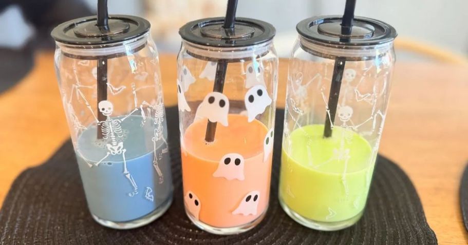 *HOT* Halloween Glass Sipper Tumblers Just 99¢ on Walmart.com