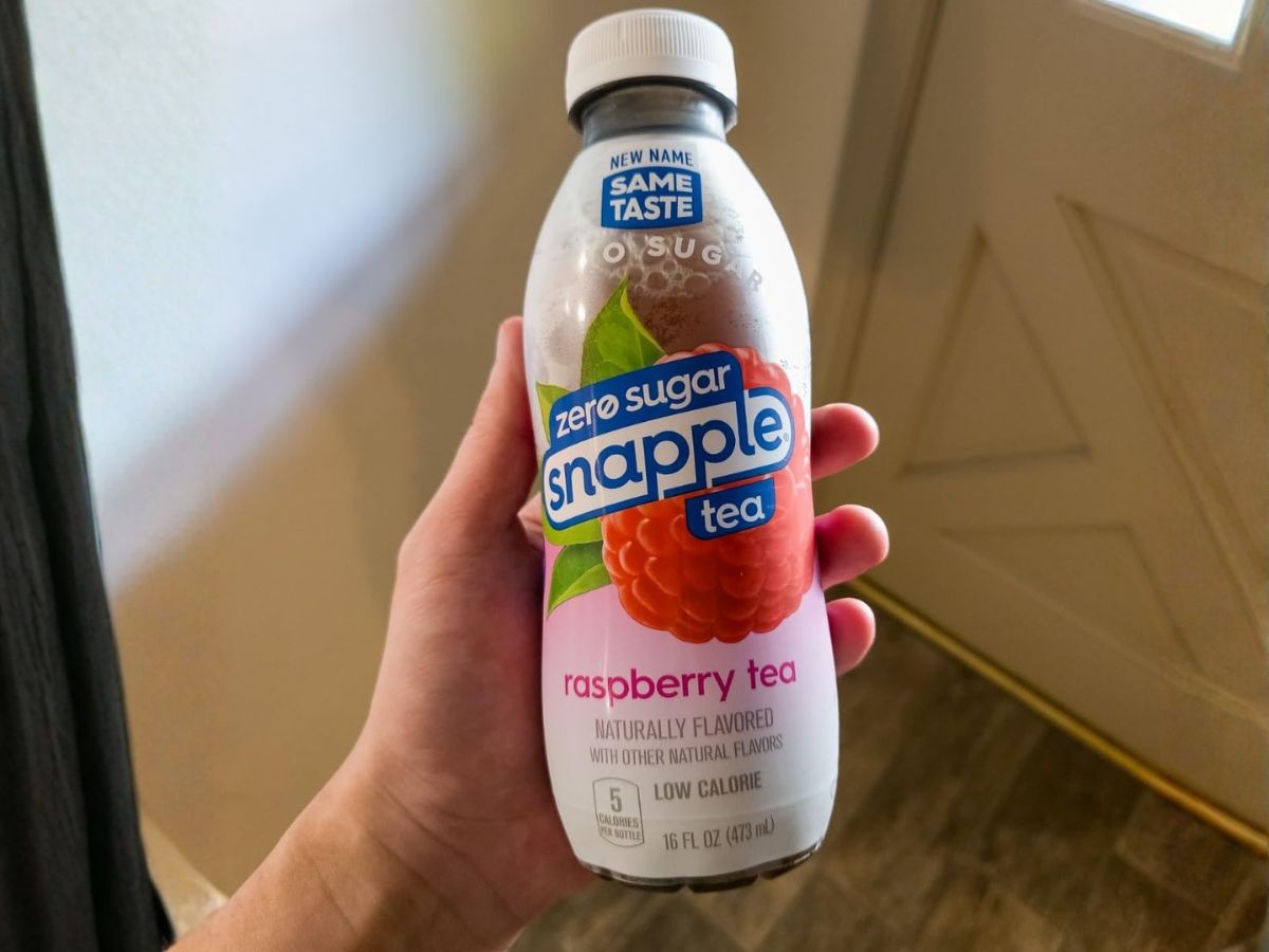 Snapple Zero Sugar Raspberry Tea 12-Pack Just $8.53 Shipped on Amazon