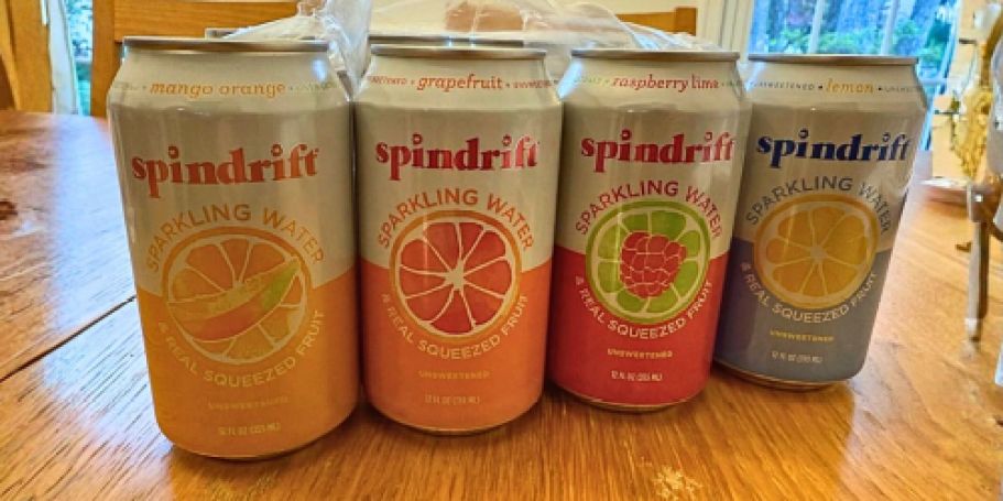 Spindrift Sparkling Water 20-Count Variety Pack Just $10.70 Shipped on Amazon
