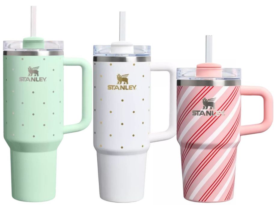 holiday stanley tumblers