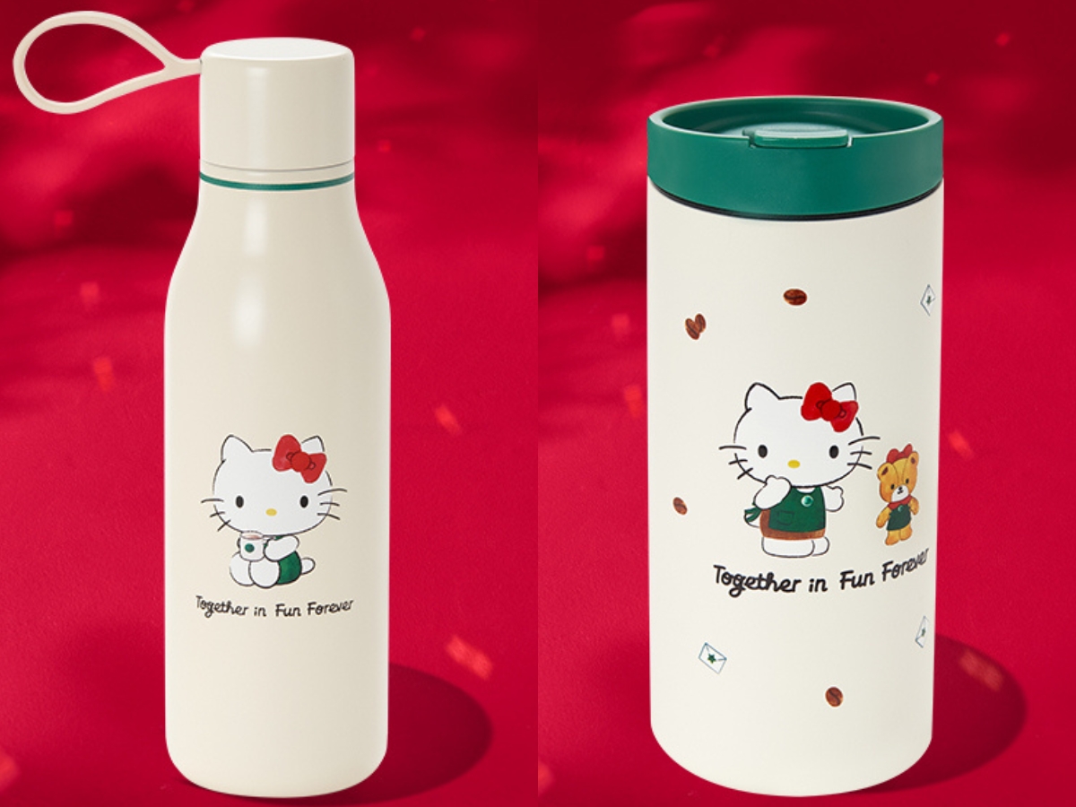 NEW* Starbucks Hello Kitty Collab Featuring Cute Tumblers, Mugs