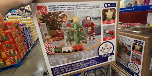 Sam’s Club Exclusive Step2 My First Christmas Tree + Motorized Train is Available Now!