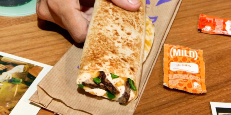Taco Bell’s NEW Steak & Poblano Rolled Quesadilla Drops 11/20