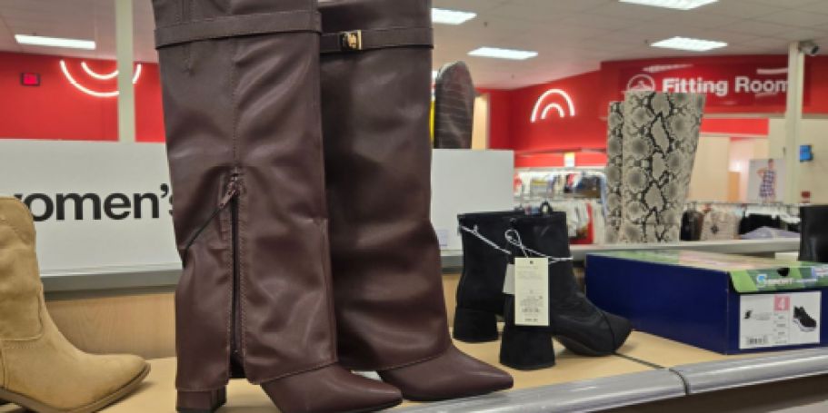 40% Off Target Boots = Trendy Fall Styles from $30 (Reg. $50)