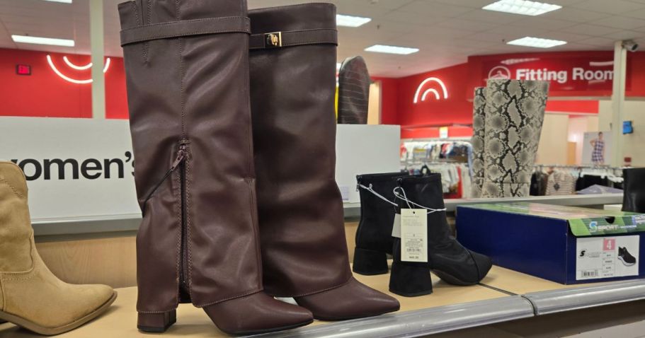 40% Off Target Boots = Trendy Fall Styles from $30 (Reg. $50)