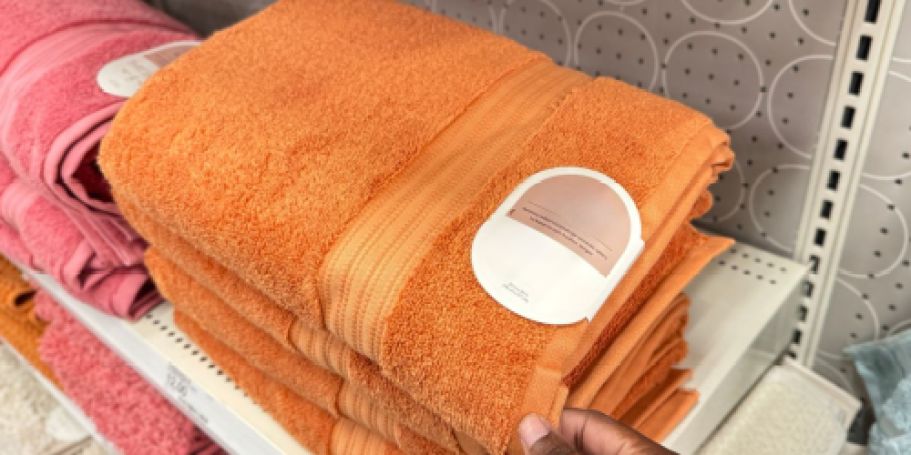 40% Off Target Bath Towels & Sets | Best-Sellers from $1.80!