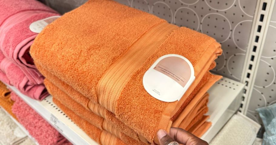 40% Off Target Bath Towels & Sets | Best-Sellers from $1.80!