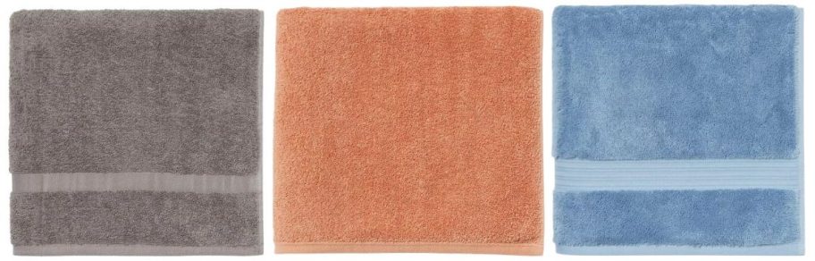 three target bath towels