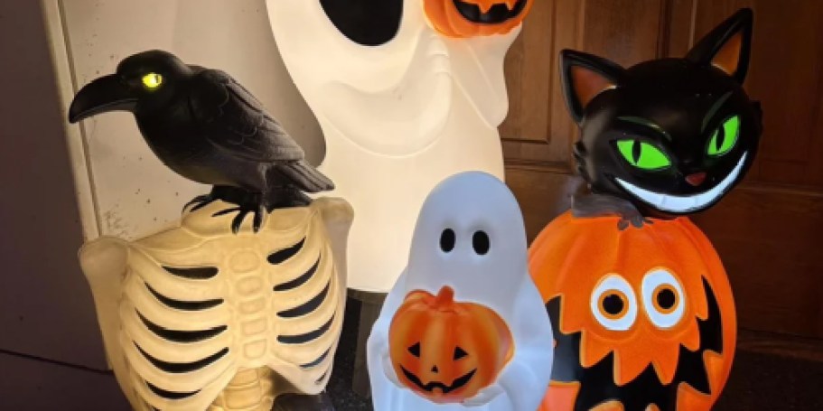 NEW Halloween Blow Molds Available Now at Target from $5