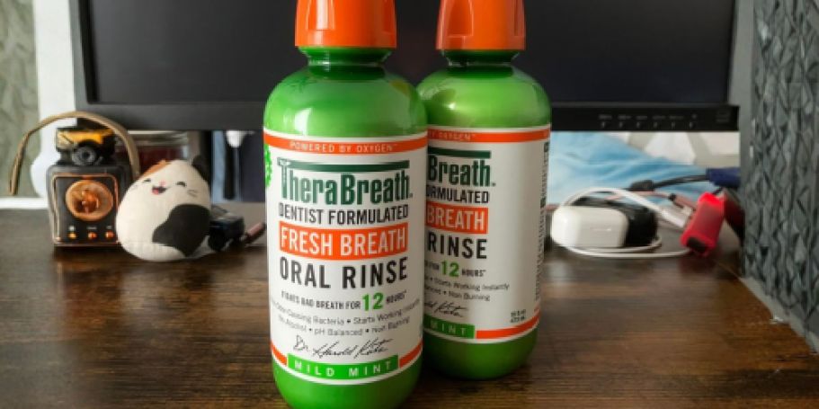 TheraBreath Mouthwash 2-Pack Only $10.73 Shipped on Amazon