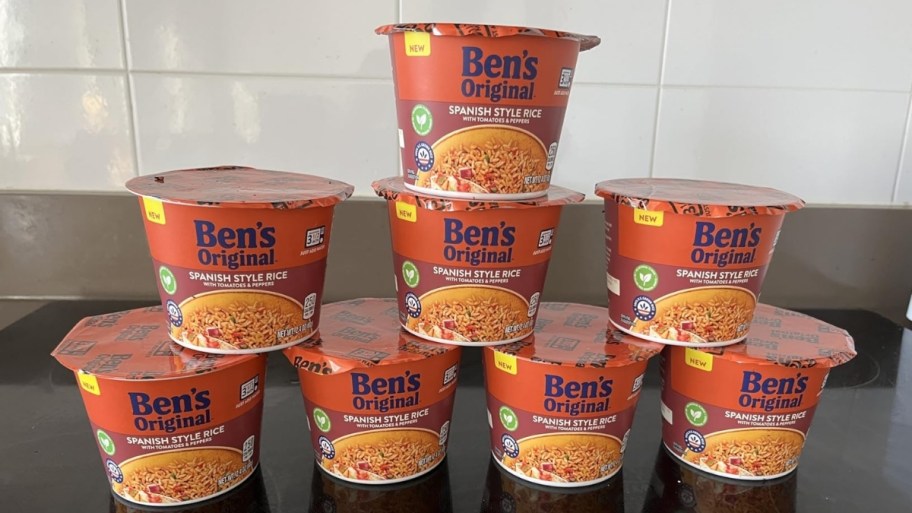 8 pack of microwave spanish rice