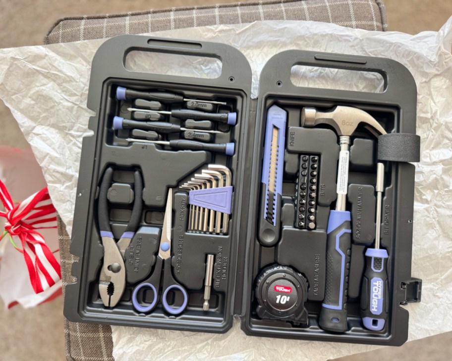 40 tools in organized case