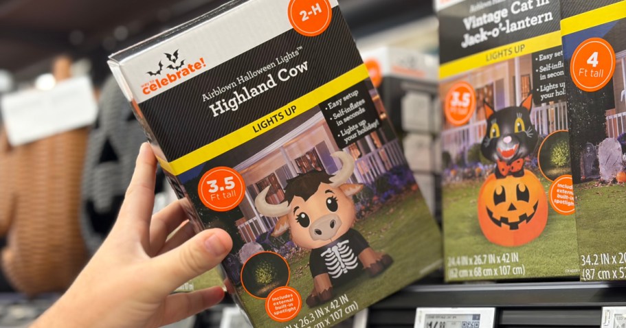 Walmart Way to Celebrate 4-Foot Halloween Inflatables Just $16.88