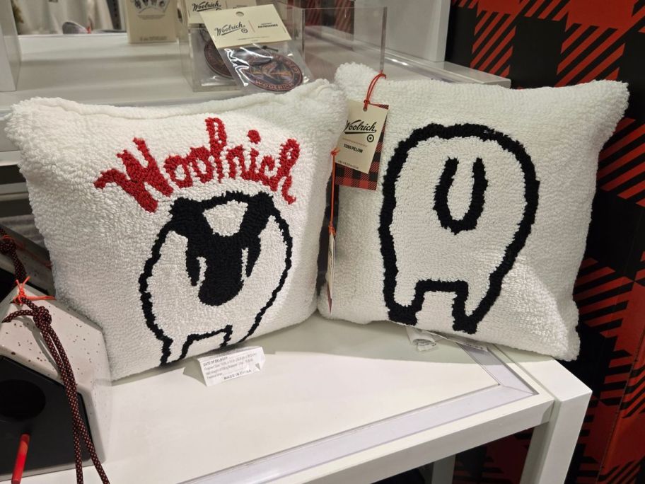 Woolrich Textured Sheep Square Toss Pillows in store