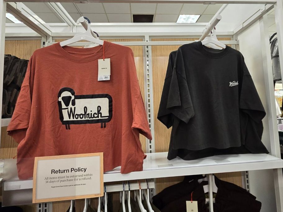 Woolrich Women's Graphic Print Short Sleeve T-Shirt and Graphic Print Short Sleeve T-Shirt in store