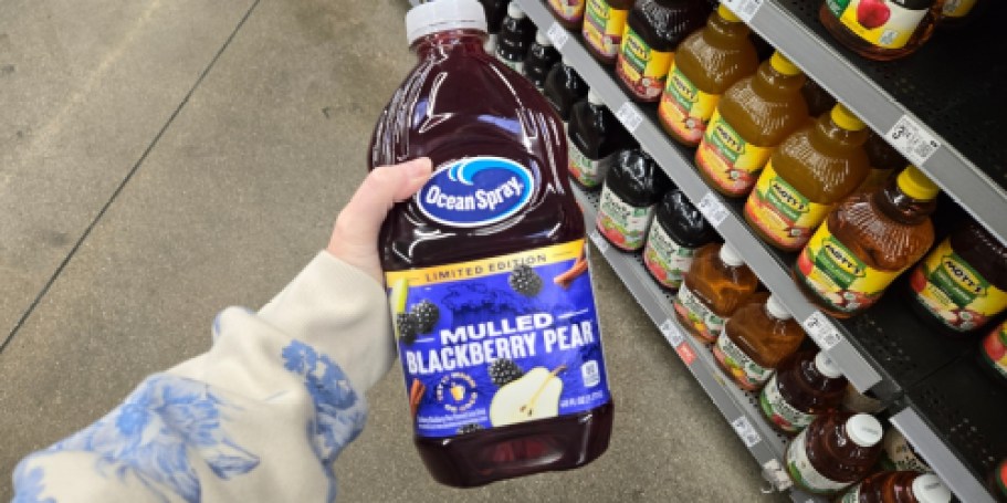 NEW Ocean Spray Mulled Blackberry Pear Juice Available on Walmart.com