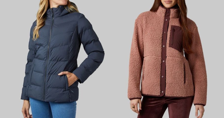 two women wearing 32 degrees jackets