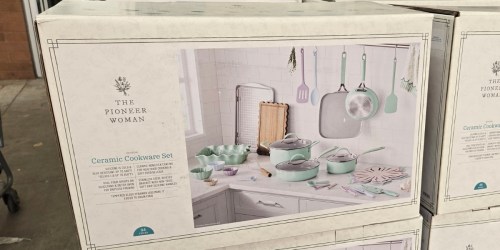The Pioneer Woman 34-Piece Cookware Set Only $89 Shipped on Walmart.com