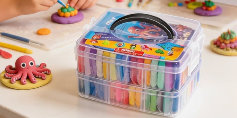 Modeling Clay Set w/ 60-Colors & Accessories Only $8.49 on Amazon