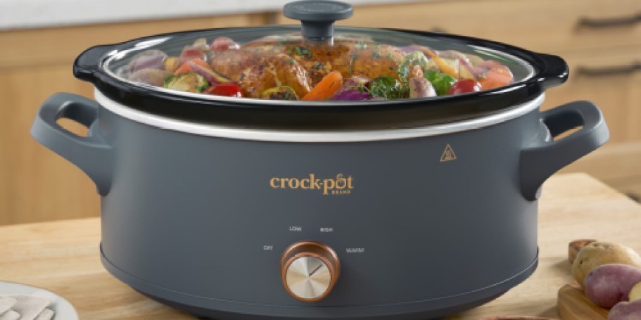 Crockpot 7-Quart Slow Cooker Just $29 After Walmart Cash (Reg. $40)