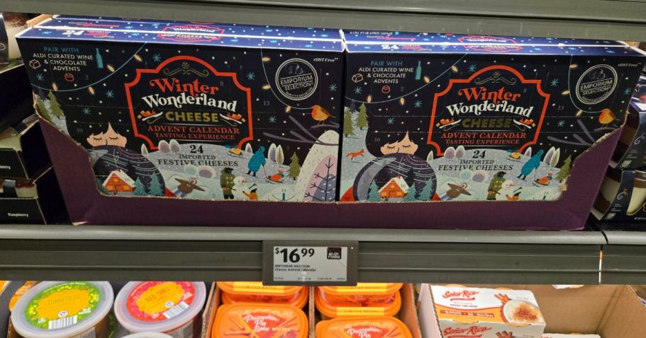 ALDI Advent Calendars 2025: Cheese, Coffee, Wine, & More!