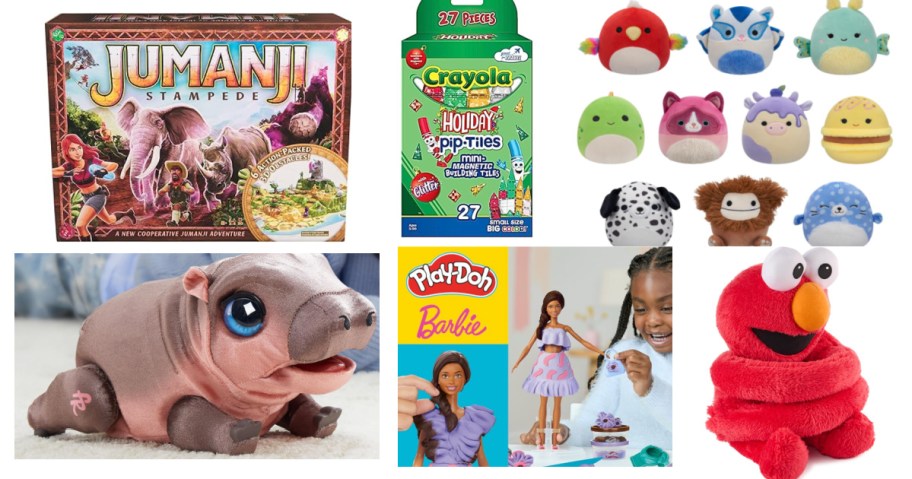 Different Amazon toys on sale