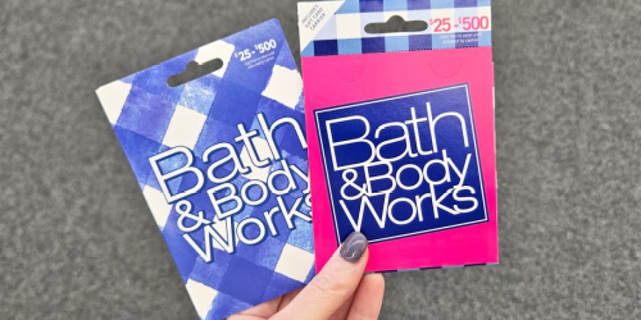 $50 Bath & Body Works eGift Card Only $39.98 (Stack w/ Candle Day Sale!)