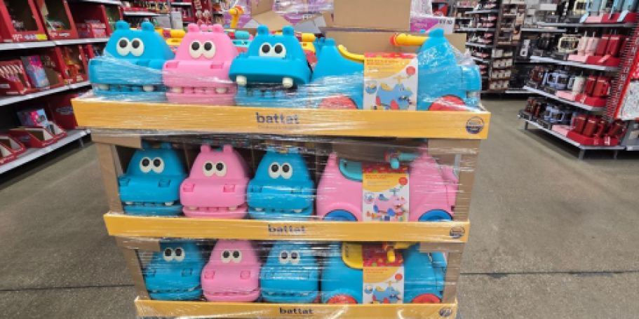 If Hungry Hungry Hippos Had Wheels: Ride-On Hippo w/ Blocks Just $20 on Walmart.com