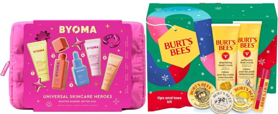two beauty and skincare kits