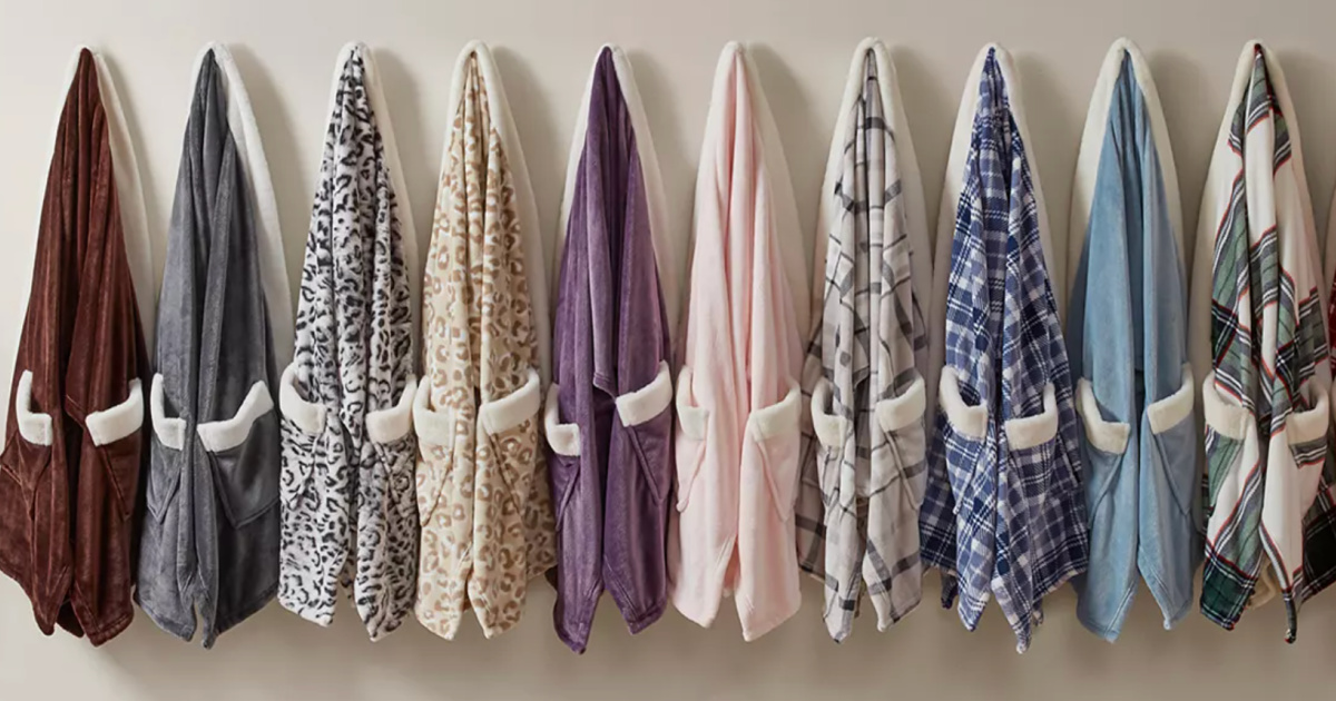 Plush Blanket Wraps Only $12 on Macys.com (Regularly $40)