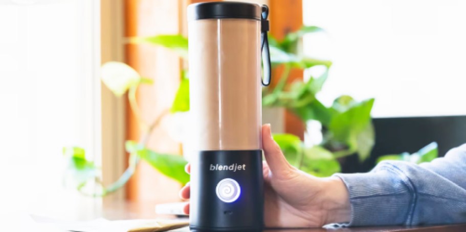 BlendJet Portable Blender Bundle Only $14.99 Shipped (Reg. $106) | Includes Extra Jar & Travel Sleeve