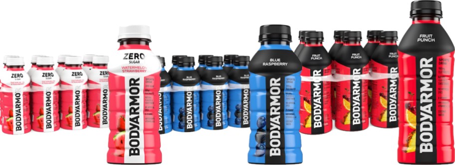 3 multi-packs of BodyArmor drinks