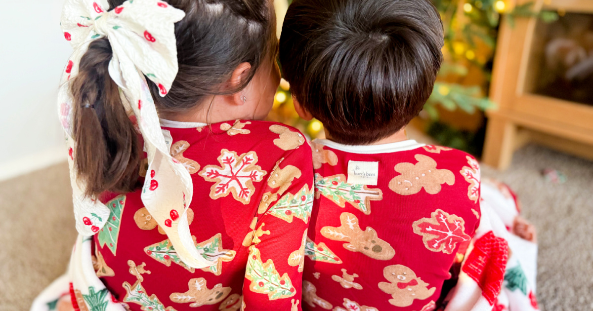 Burt’s Bees Matching Holiday Family Pajamas from $7 Shipped (Get Yours Before They Sell Out!)