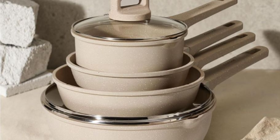 Carote 9-Piece Cookware Set Just $29.99 on Amazon (Reg. $60)