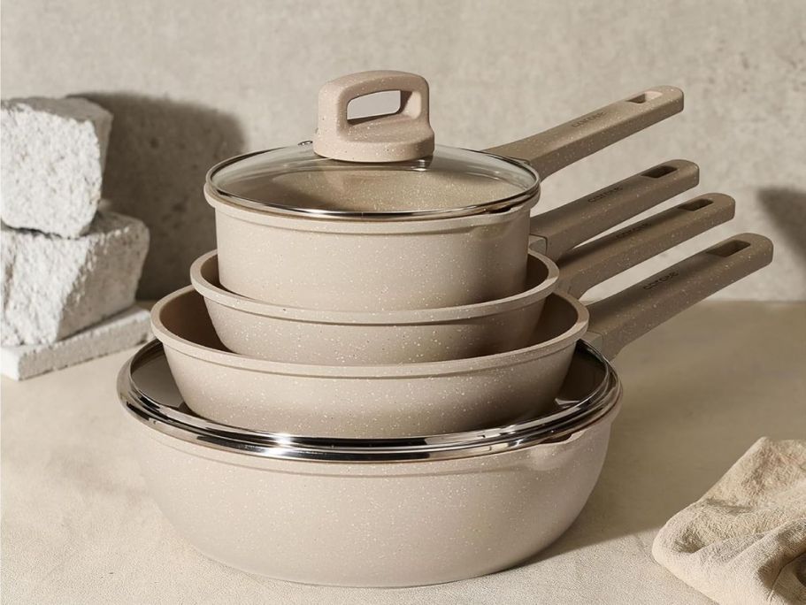 Carote 10-Piece Cookware Set Just $29.99 on Amazon (Reg. $60)