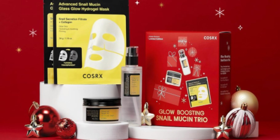 COSRX Snail Mucin Holiday Gift Set Just $29 Shipped on Amazon (Regularly $60)