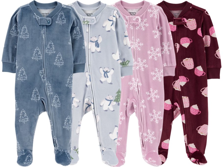 Carter’s Baby Sleepers Just $3.99 at Walmart (Reg. $9) – Includes Cute Christmas & Winter Styles