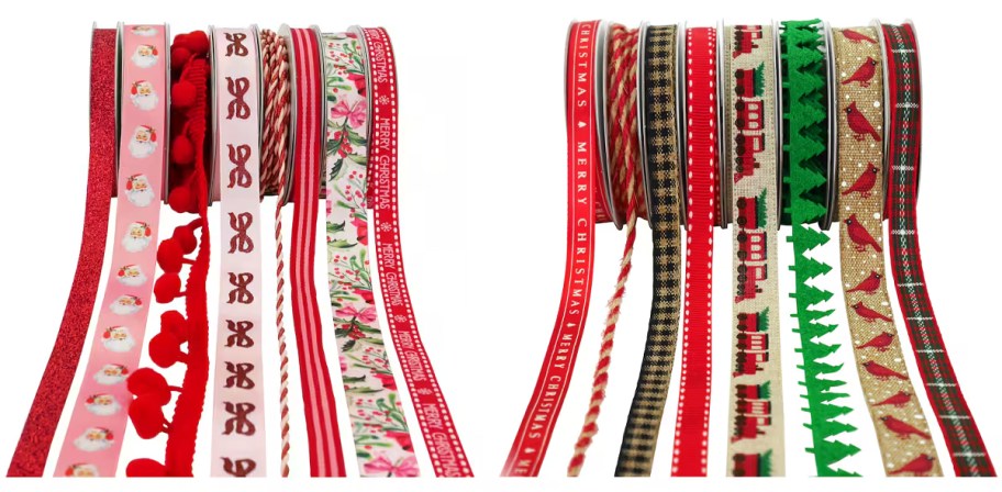 Celebrate It Christmas Value Pack Ribbon Rolls