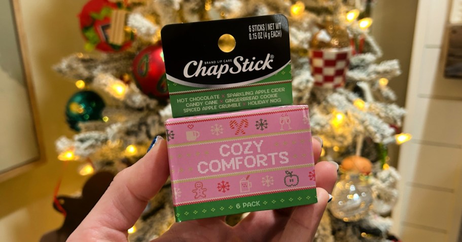 Chapstick Holiday 6-Pack Set Just $4.80 Shipped on Amazon (Reg. $10)